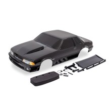 Traxxas Body Ford Mustang fox body black (painted decals applied) TRX9421A