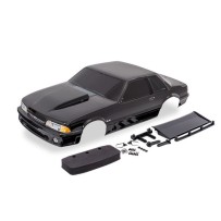 Traxxas Body Ford Mustang fox body black (painted decals applied) TRX9421A