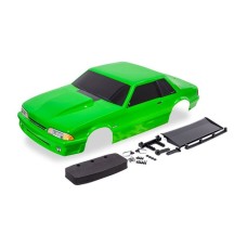 Traxxas Body Ford Mustang fox body green (painted decals applied) TRX9421G