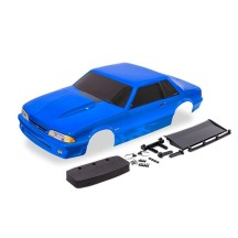 Traxxas Body Ford Mustang fox body blue (painted decals applied) TRX9421X