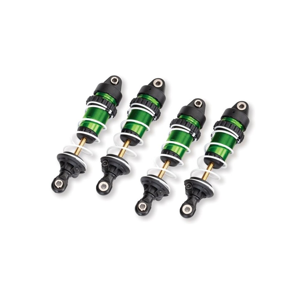 Amortiguadores GTR largo verde PTFE Traxxas TRX10765-GRN