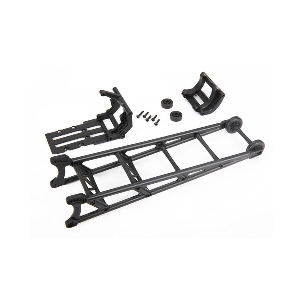 Soporte Wheelie Bar negro ensamblado Traxxas TRX9460 Soporte Wheelie Bar negro ensamblado Traxxas TRX9460