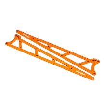 Placas Wheelie naranja aluminio Traxxas TRX9462A