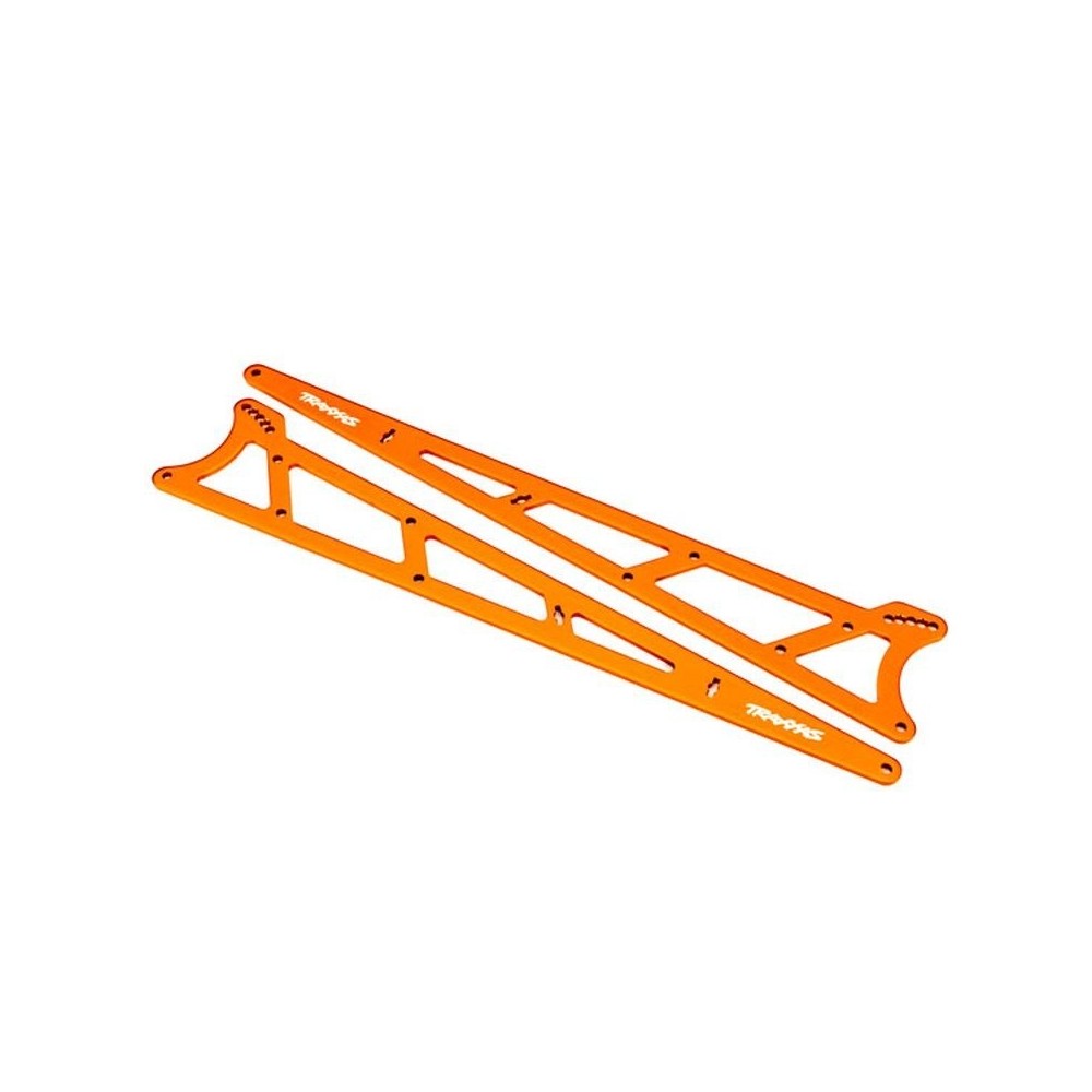 Placas Wheelie naranja aluminio Traxxas TRX9462A Placas Wheelie naranja aluminio Traxxas TRX9462A