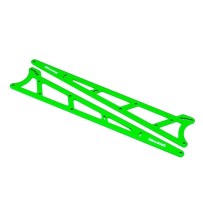 Placas Wheelie verde aluminio Traxxas TRX9462G