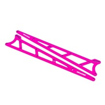 Placas Wheelie rosa aluminio Traxxas TRX9462P