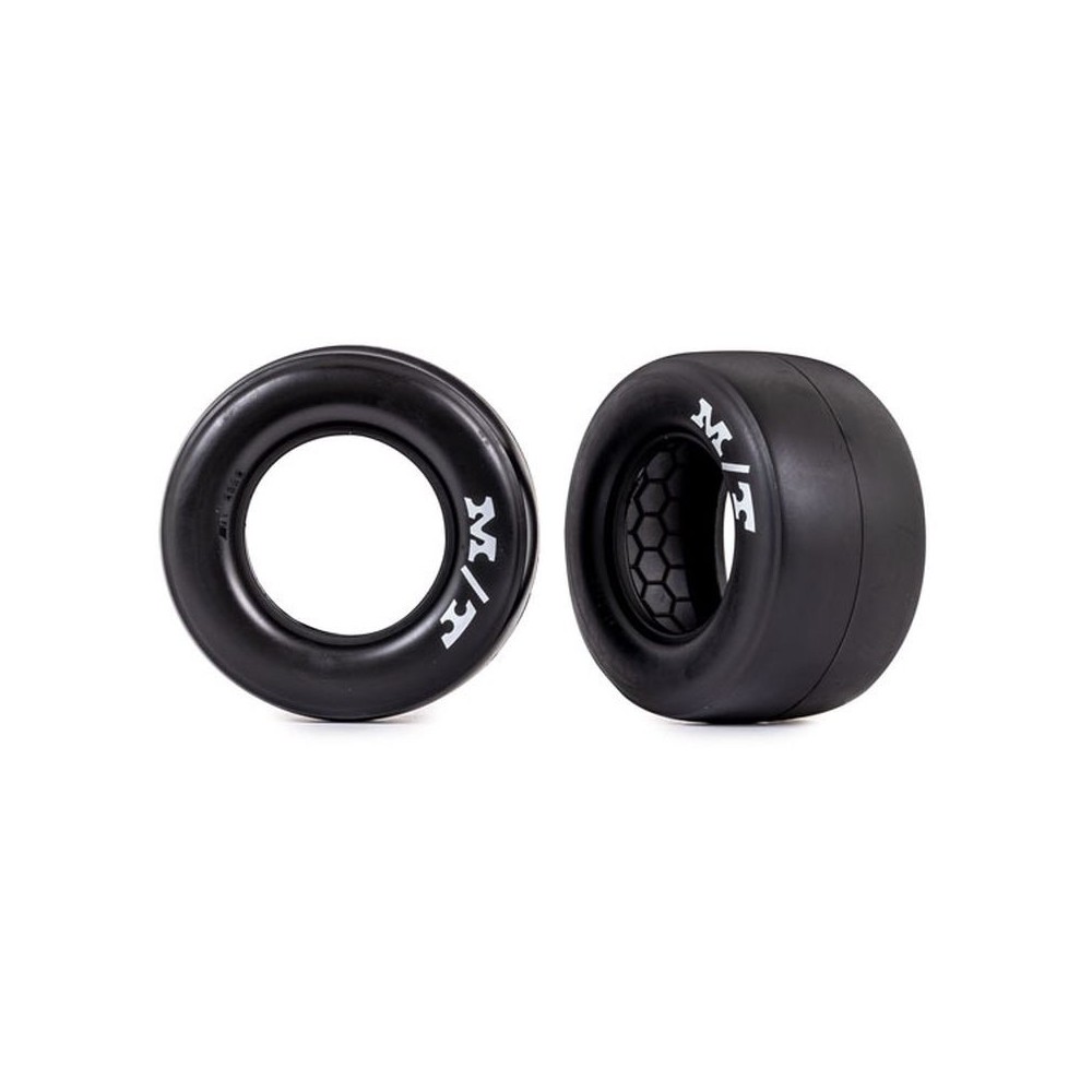 Neumáticos drag slicks sticky Traxxas TRX9471R