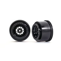 Llantas Weld negras traseras Traxxas TRX9473