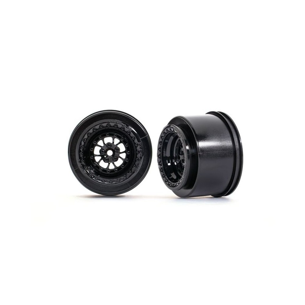 Llantas Weld negras traseras Traxxas TRX9473 Llantas Weld negras traseras Traxxas TRX9473