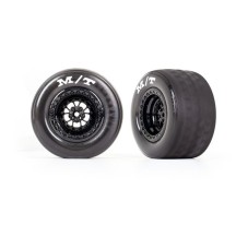 Ruedas montadas pegadas Weld negro brillante TRX9475