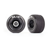 Ruedas montadas pegadas Weld negro brillante TRX9475
