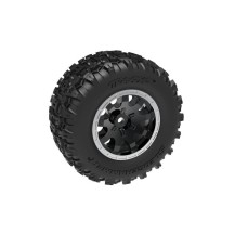 Ruedas Traxxas negras beadlock Dual Profile TRX10770-STBLK