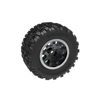 Ruedas Traxxas negras beadlock Dual Profile TRX10770-STBLK