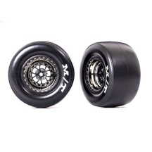 Ruedas montadas negro cromado Traxxas TRX9476X
