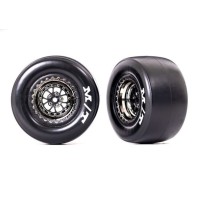 Ruedas montadas negro cromado Traxxas TRX9476X