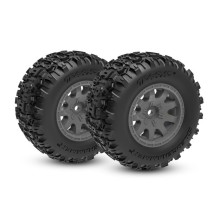 Ruedas Traxxas gris carbón Dual Profile TRX10771-GRAY