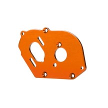 Placa motor aluminio naranja 4mm anodizado TRX9490A