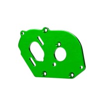 Placa motor aluminio verde 4mm anodizado TRX9490G