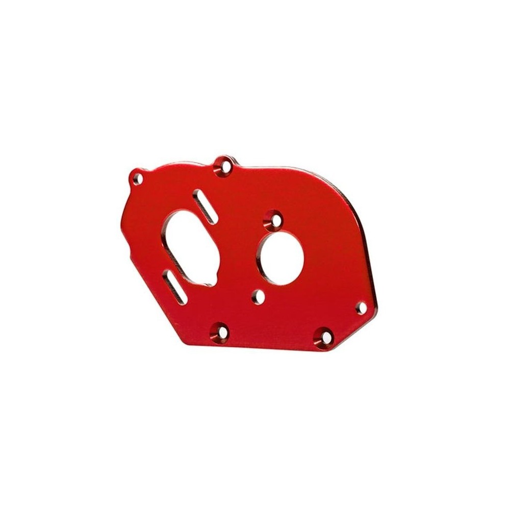Placa motor aluminio rojo 4mm anodizado TRX9490R Placa motor aluminio rojo 4mm anodizado TRX9490R