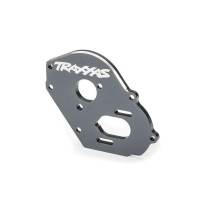 Placa motor aluminio anodizado gris 4mm grosor Traxxas TRX9490T