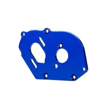 Placa motor azul aluminio 4 mm reforzada Traxxas TRX9490X