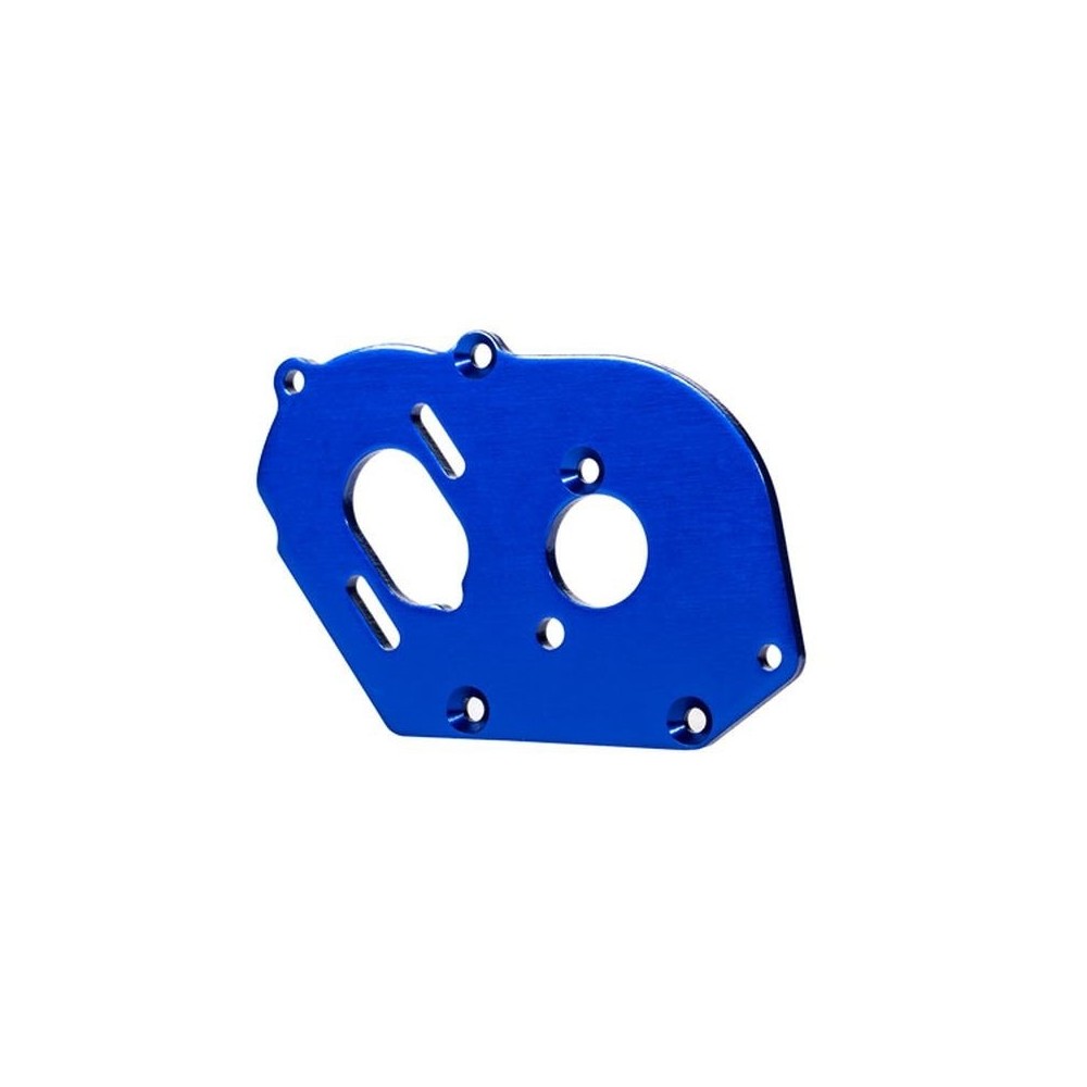 Placa motor azul aluminio 4 mm reforzada Traxxas TRX9490X Placa motor azul aluminio 4 mm reforzada Traxxas TRX9490X