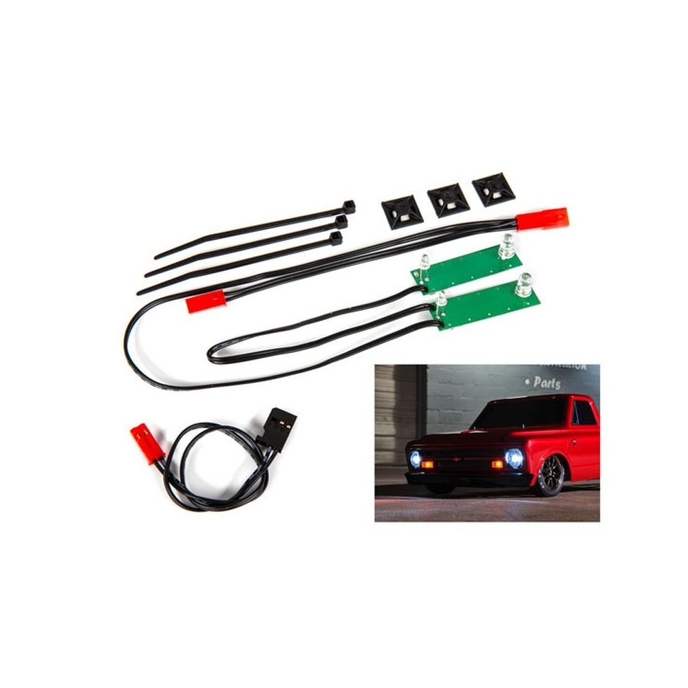 Luces LED frontal blanco completo con arnés TRX9496 Luces LED frontal blanco completo con arnés TRX9496