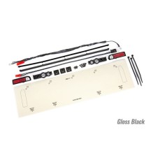 Luces traseras LED rojas moldura negra Drag Slash TRX9497