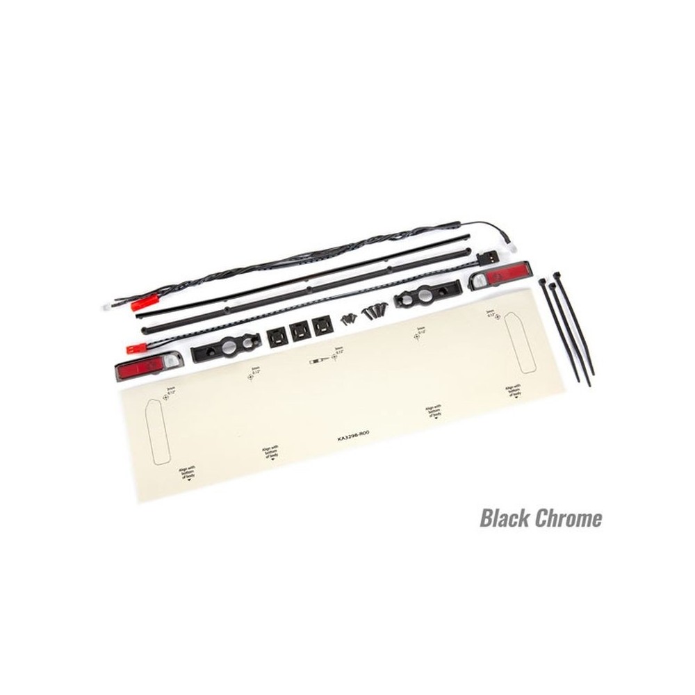 Traxxas Led lights tail lights (red) power harness tail light housings (left) TRX9497X Traxxas Led lights tail lights (red) power harness tail light housings (left) TRX9497X