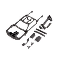 Soporte de carrocería ensamblado con cierre trasero Traxxas TRX9513X