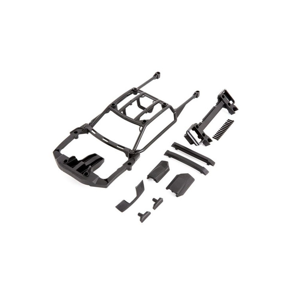 Traxxas Body support (assembled with front mount and rear latch) and skid pads TRX9513X Traxxas Body support (assembled with front mount and rear latch) and skid pads TRX9513X