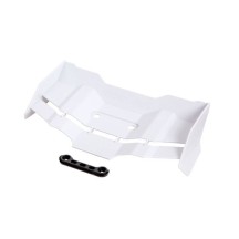 Alerón blanco y arandelas Traxxas TRX9517A