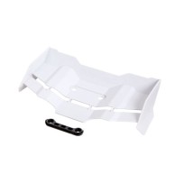 Alerón y arandelas blanco Traxxas TRX9517A