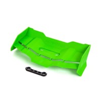 Alerón y arandelas verde Traxxas TRX9517G