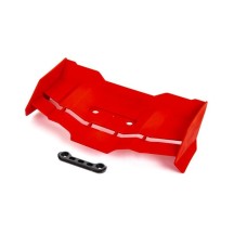 Alerón rojo y arandelas Traxxas TRX9517R