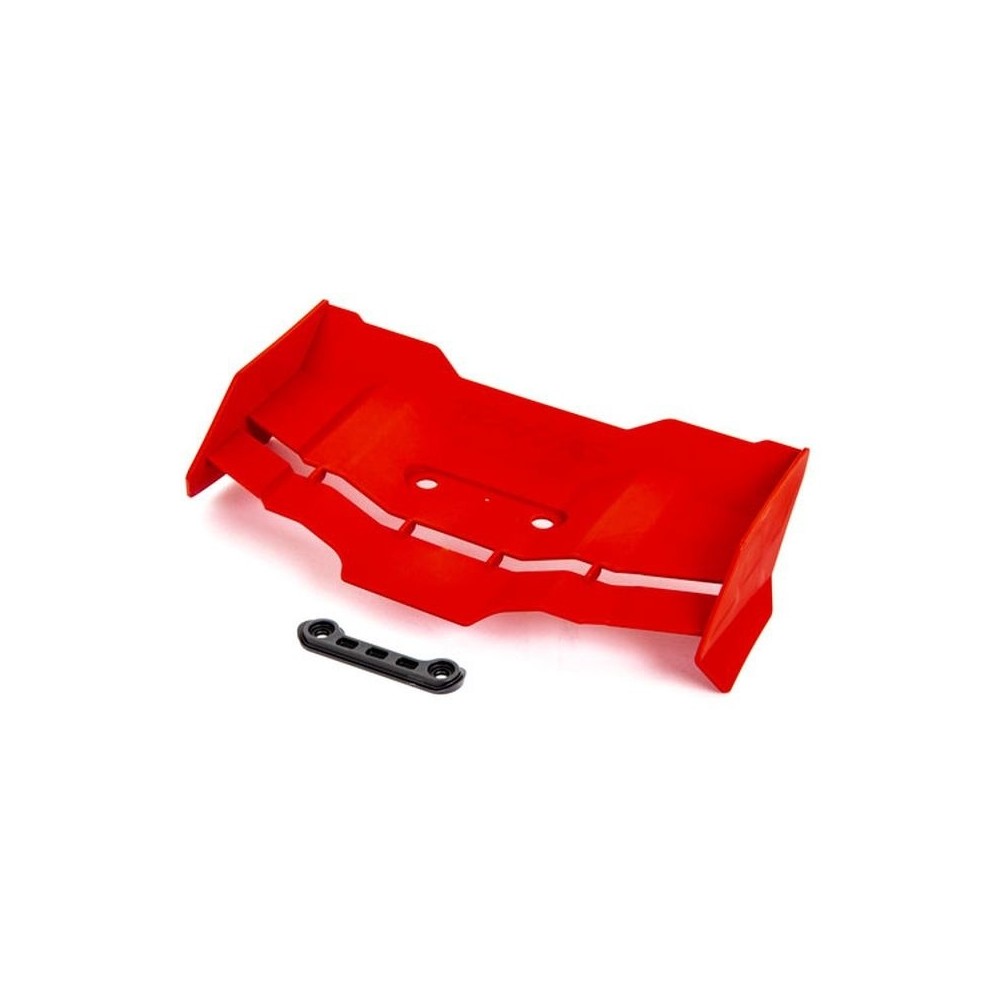 Alerón rojo y arandelas Traxxas TRX9517R Alerón rojo y arandelas Traxxas TRX9517R
