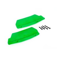 Guardabarros traseros verde izquierdo y derecho con tornillería Traxxas TRX9519G
