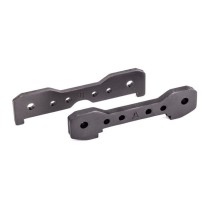 Barras de amarre delanteras aluminio 6061-T6 anodizado titanio oscuro Traxxas Sledge TRX9527A