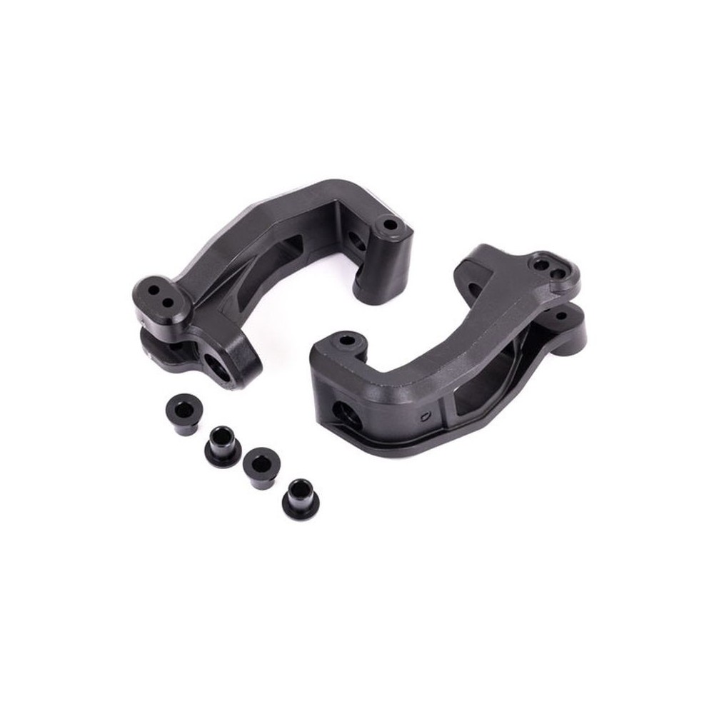 Traxxas Caster blocks (c-hub) left-right and kingpin bushings (4) TRX9532 Traxxas Caster blocks (c-hub) left-right and kingpin bushings (4) TRX9532