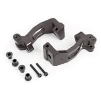 Bloques de inclinación aluminio anodizado titanio oscuro izquierdo y derecho Traxxas TRX9532A