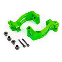 Traxxas Caster blocks (c-hubs) 6061-t6 aluminum (green-anodized) TRX9532G