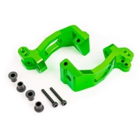 Bloques de inclinación aluminio anodizado verde izquierdo y derecho Traxxas TRX9532G