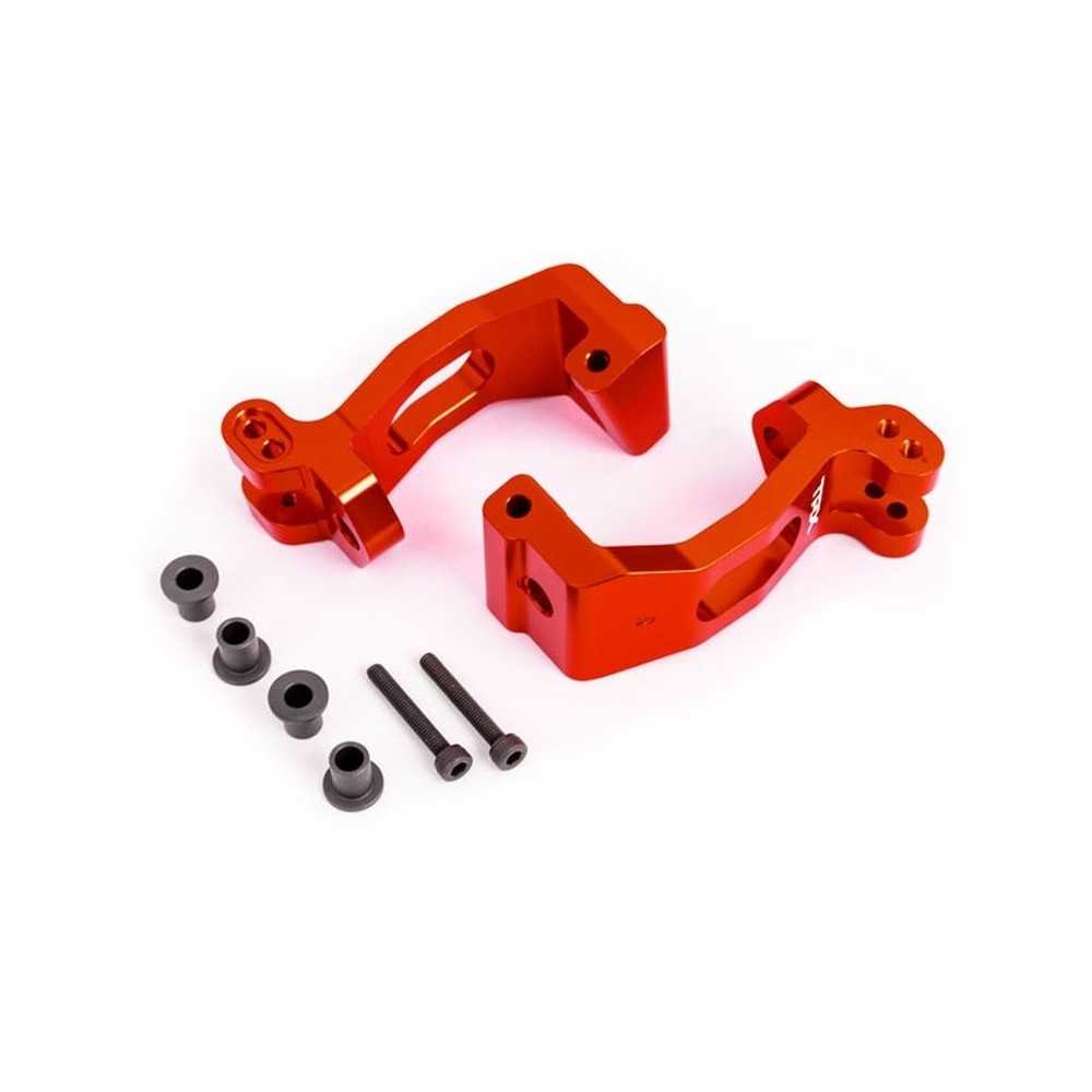 Traxxas Caster blocks (c-hubs) 6061-t6 aluminum (red-anodized) left right TRX9532R Traxxas Caster blocks (c-hubs) 6061-t6 aluminum (red-anodized) left right TRX9532R