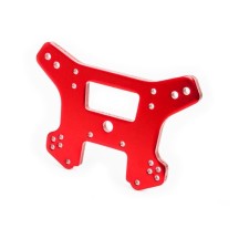 Torre amortiguador delantero aluminio rojo Traxxas TRX9539R