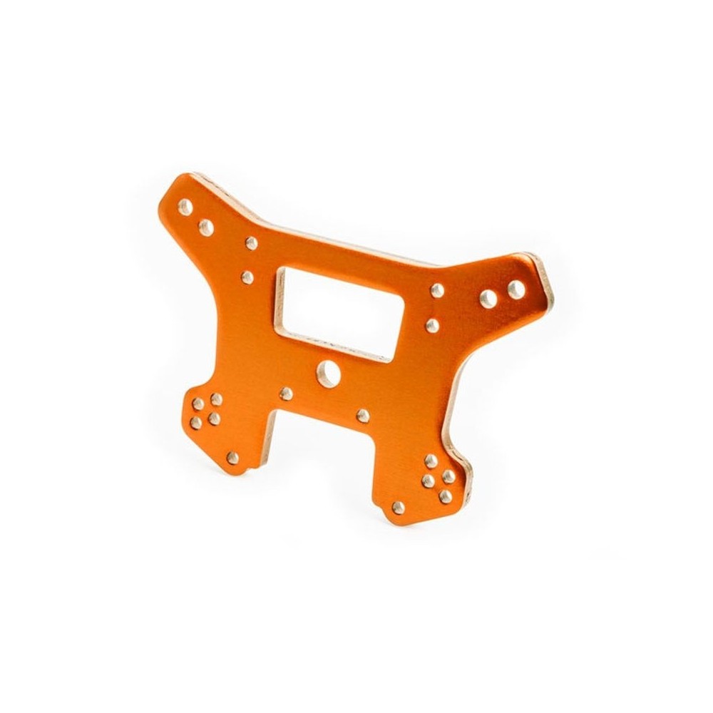 Torre amortiguador delantero aluminio naranja Traxxas TRX9539T