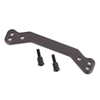 Varillaje de dirección de aluminio anodizado gris titanio Traxxas TRX9546A