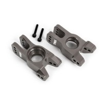 Ejes pórtico de aluminio anodizado titanio oscuro izquierdo y derecho Traxxas TRX9552A