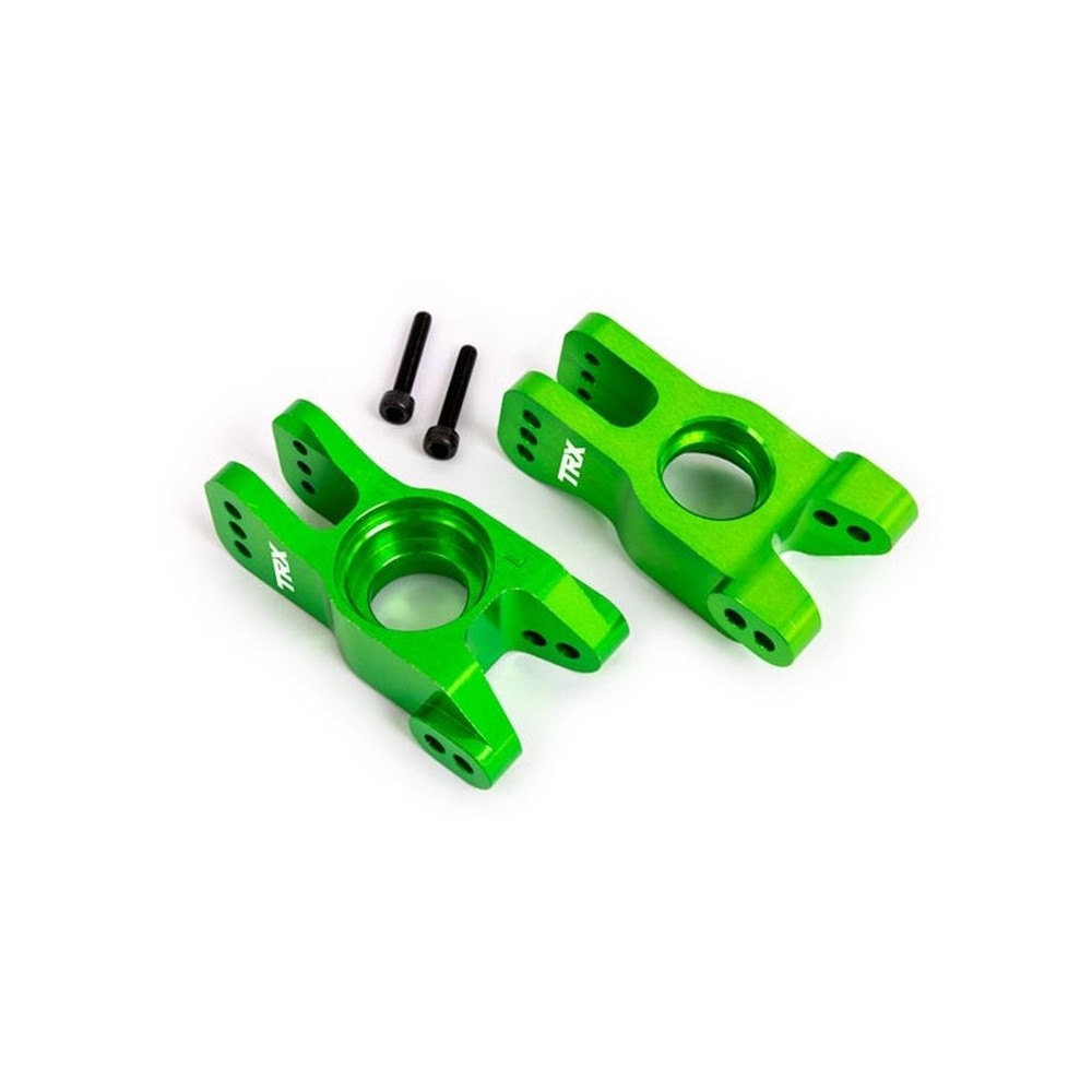Ejes pórtico aluminio Traxxas verde TRX9552G