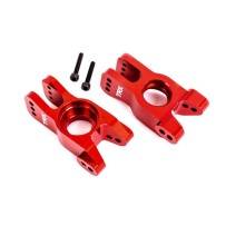 Ejes pórtico de aluminio anodizado rojo izquierdo y derecho Traxxas TRX9552R