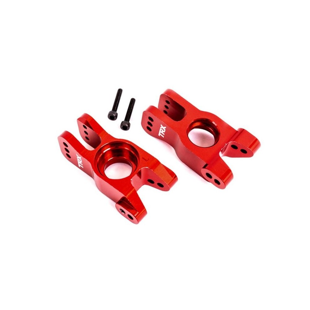 Ejes pórtico aluminio Traxxas rojo TRX9552R